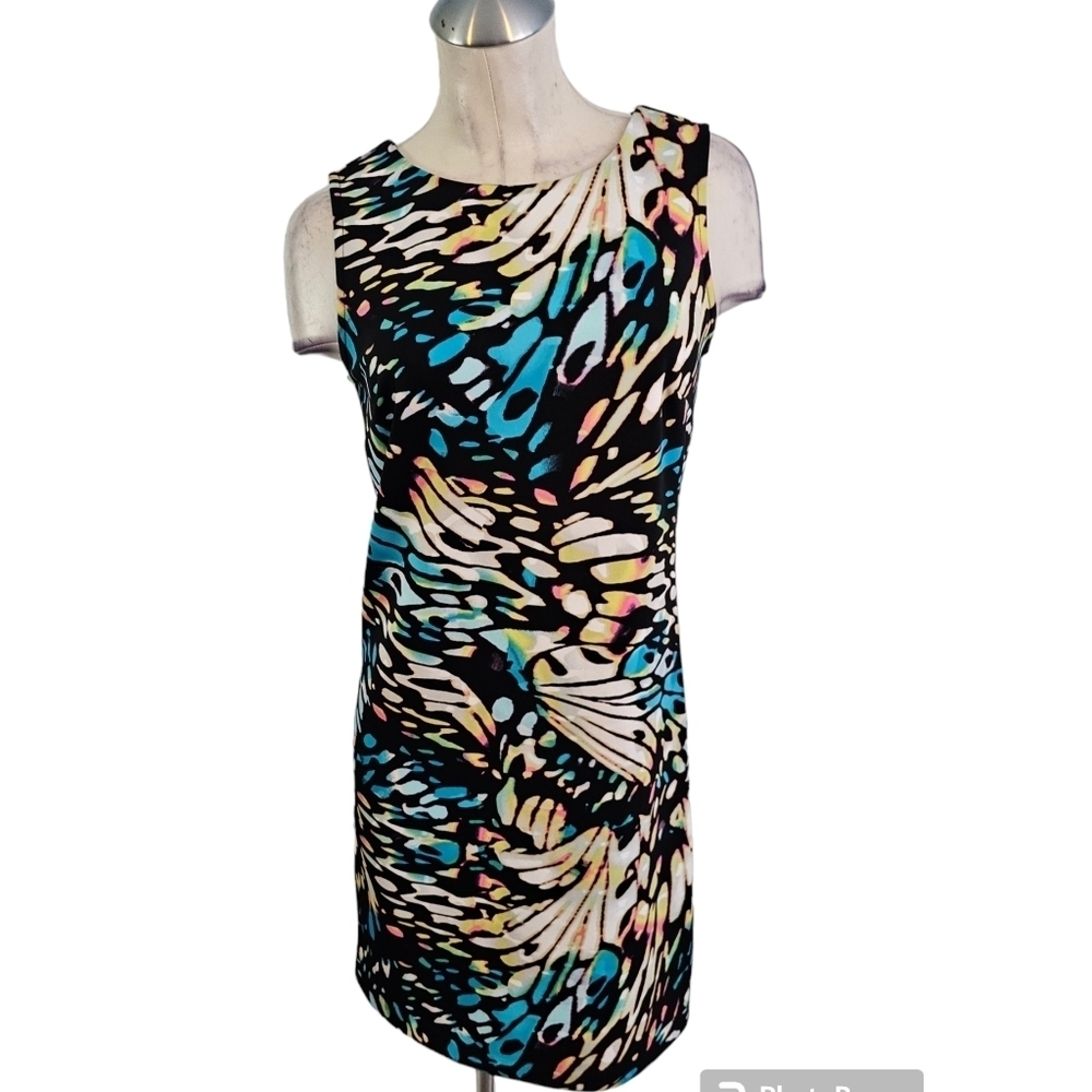 3/$25 Worthington Size S Multi-Color Sleeveless Dress